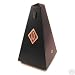 Wittner Traditional Wood Case Black Metronome with Bell