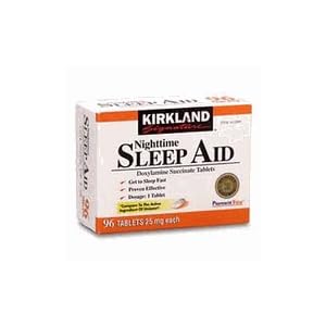 kirkland Signature Nighttime sleep aid - 96 Tablets