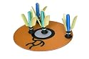 OGOSPORT LLC OGO Copter Dart Game Set