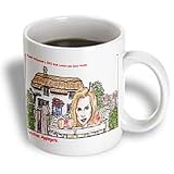 Londons Times Funny Panel Hollywood Cartoons - Christina Apple-Gate - Mugs