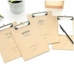 New hot 2016 Korea style A5 hard and thick paper clip board writing board files clip