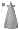 White PolyCotton Christening Baptism Gown with Embroidered Bodice and Lace and Bonnet, 12