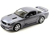 2007 Ford Mustang Saleen S281E Silver Diecast 1/18