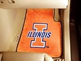 Illinois Fighting Illini Car Mats 2 Piece Front