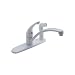 Delta Faucet 340-WHWF Signature Single-Handle Kitchen Faucet, White