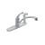 Delta Faucet 340-WHWF Signature Single-Handle Kitchen Faucet, White