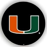 Miami Hurricanes Black Spare Tire Cover