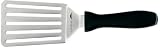 Paderno World Cuisine stainless steel slotted spatula, 3 1/2 width