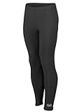 Men's and Women's Sports Compression, Ankle Length Pant Tight-Stay Dry and Warm While Running, Skating, and Playing Hockey with : image