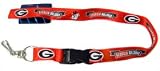 Georgia Bulldogs UGA NCAA Breakaway Lanyard With Key Ring