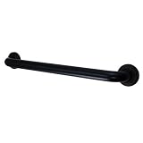 Kingston Brass DR214185 Milano 3 Layer Flange 18 Inch Grab Bar with 1.25 Inch Outer Diameter, Oil Rubbed Bronze Kingston Brass DR214185 Milano 3 Layer Flange 18 Inch Grab Bar with 1.25 Inch Outer Diameter, Oil Rubbed Bronze