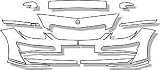 3M Lackschutz Folie Frontschutzset transparent incl. Ladekante (Mercedes B-Klasse)