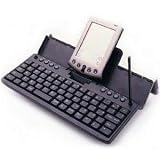 PORTABLE PDA KEYBOARD BLACK W/ FLIP-UP COVER PALM M505 M500 (PKB-150)