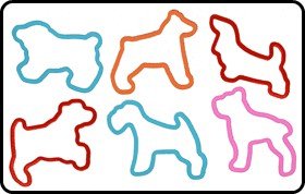 zany bandz 24pack bag o dogz iii more detail click!
