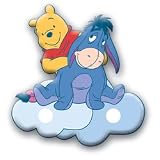 Decorative Foam Wall Hook: Pooh and Eeyore (2 Hooks)