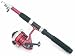 Sporting Goods : Trailworthy Telescoping Rod & Reel Set (Case Pack 4 rods 4 reels)