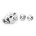 uxcell Metric M12x1.75mm Stainless Steel Finished Hex Nut Silver Tone 10pcs