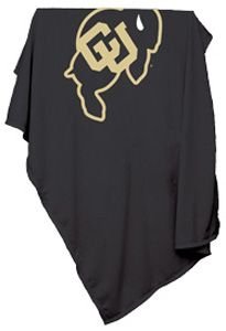Buy Colorado Buffaloes Sweatshirt Blanket by Logo Inc (account # DS 171)