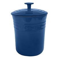 Le Creuset Stoneware Medium Canister, Cobalt