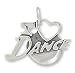 I Love Dance Charm