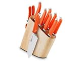 Furi Rachael Ray Gusto-Grip Birchwood Block 10-Piece Knife Set