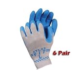 Tools & Hardware : 6 Pack Atlas Glove 300 Atlas Fit Super Grip Glove Large
