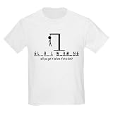 Global Warming Funny Kids Light T-Shirt by CafePress
