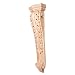 (Pair)-35" Long-Low Profile, Large Wood Corbels w/ Acanthus Detail-8-1/2" x 4-3/4" x 35"