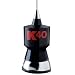 K40 K40A 57.25" Base Load CB Antenna Kit with Stainless Steel Whip and Black/Red K40 Logo