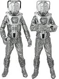 Doctor Who Cyberleader and Cyberman Silver Nemesis FiguresIMAGE