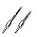 LINDY Guitar Lead - 1/4 Straight Jack to 1/4 Straight Jack, Black, 2m