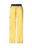 Scrubs – Cherokee Flex-I-Bles Flare Leg Scrub Pant,Lemondrop, Small