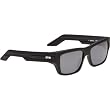 Spy Tice Sunglasses - Spy Optic Addict Series Polarized Casual Eyewear - Matte Black/Grey
