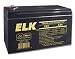 ELK 1280 Battery; Lead Acid 12V-8.0Ah