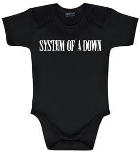 Littlerockstore Unisex Baby System of a Down Onesie (0-3 months)