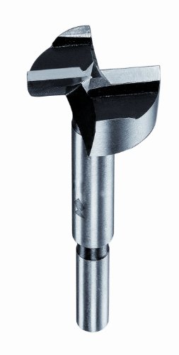 Fisch Universal Forstner Bit (15mm) - Best Speed-Cutter with Center Point, 2 Cutters, 2 Spurs and Reduced Cylindrical Shank - Crafted from Tool Steel for Edge Protection - FSC-011651 - Made in Austria