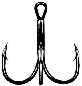 Owner's St-41 Treble Hook (Size 6 - 8 Pack)
