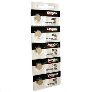 Energizer 387S Button Cell 5 Batteries