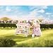 Calico Critters Patty And Paden's Double Stroller Set