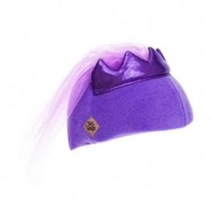 Princess Helmet Cover (Purple) - One Size Fits All Kids Sports Helmets - For Bike, Skateboard, Rollerblade, Ski, Snowboard, Hockey, Toboggan, Skate, Equestrian, Bicycle - Superb Quality - Safety & Fun Combined