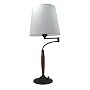 Verilux Woodbury Full Spectrum Desk and Table Lamp, Antiqued Copper and Beech Wood