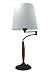 Verilux Woodbury Full Spectrum Desk and Table Lamp, Antiqued Copper and Beech Wood