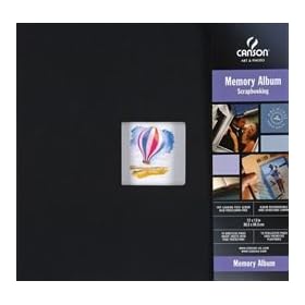 Canson Album de scrapbooking � vis noir