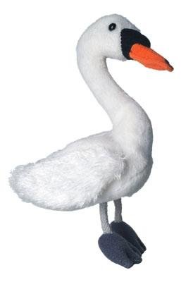 Fingerpuppe Schwan Vogel Gans