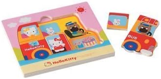Hello Kitty double puzzle bus