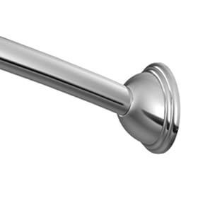  Moen DN2160CH Inspirations Curved Shower Rod, Chrome