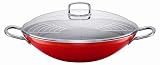Silit 14-1/4-Inch Wok, Energy Red