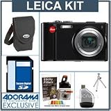 Leica V-LUX 20 Compact Digital Camera kit, with 8GB SD Memory Card, Camera Case, Table Top Tripod, USB 2.0 SD Card Reader, MPS Sticky Filters