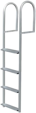 5-Step Stationary Ladder Anodized Aluminum