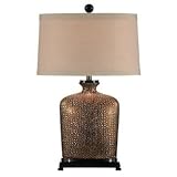 Wildwood Bumpy Bottles Hand-Painted Ceramic Table Lamp